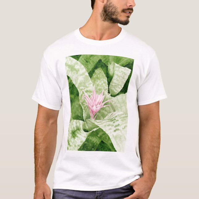 Camisa dos homens de Bromeliad (Frente)