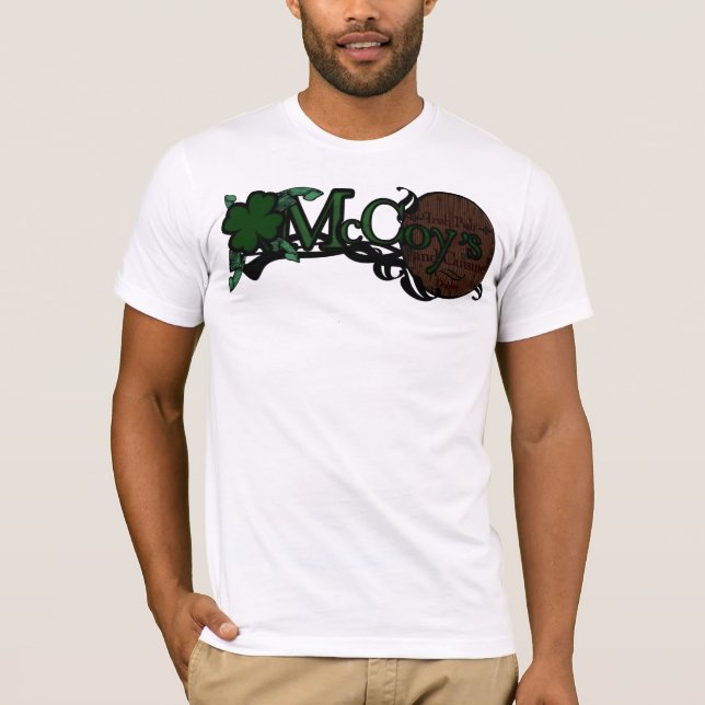 Camisa dos homens do bar de McCoy (Frente)