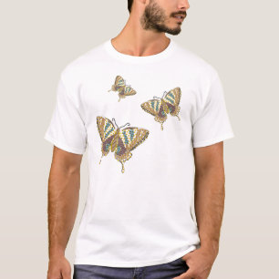 Camisa dos Homens dos Swallowtail Asteca