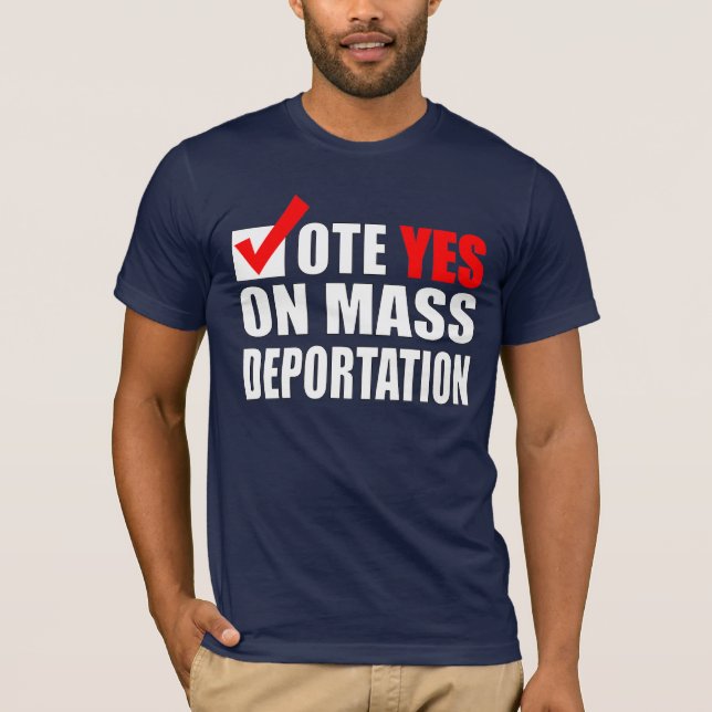Camisa dos imigrantes ilegais (Frente)