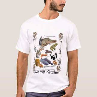 Camisa dos ingredientes da cozinha do pântano