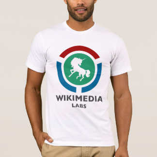 Camisa dos laboratórios de Wikimedia