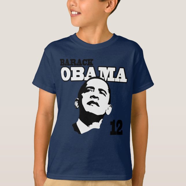 Camisa dos miúdos de Barack Obama 2012 (Frente)