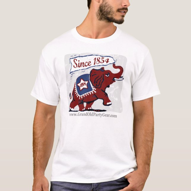 Camisa dos miúdos dos elefantes (Frente)