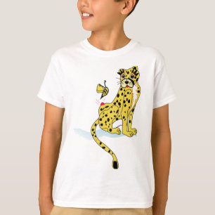 Camisa dos miúdos T dos animais selvagens da chit