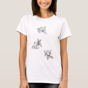 Camisa dos peixes da vibração