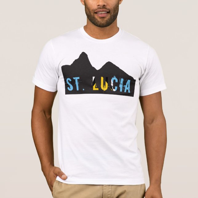Camisa dos Pitons de St Lucia (Frente)