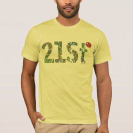 Camisa dos presentes de aniversário de 21 anos T