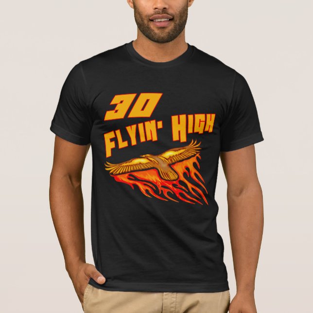 Camisa dos presentes de aniversário de 30 anos T (Frente)