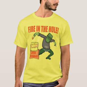 camisa dos presentes de aniversário T do 80