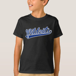 Camisa dos SS do preto da rusga dos Wildcats dos