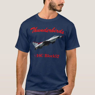 Camisa dos Thunderbirds F-16C Block52