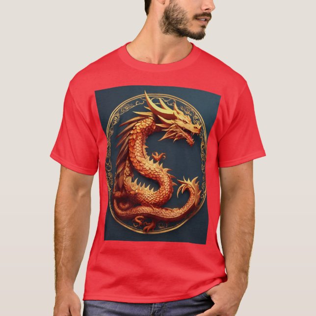 Camisa "Dragão Majestoso (Frente)