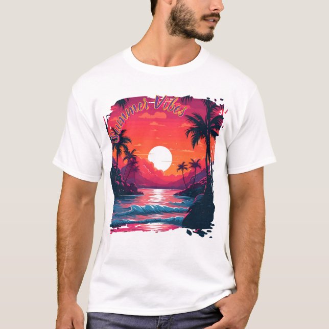 Camisa Dreamy Sunset Horizon (Frente)
