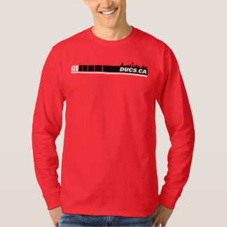Camisa Ducs.ca com engrenagens (vermelho)