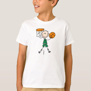 Camisa Dunking do basquetebol do menino