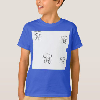 Camisa elefante para crianças