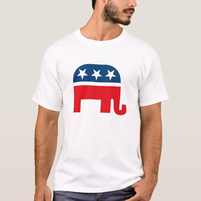 Camisa elefante republicana (Frente)