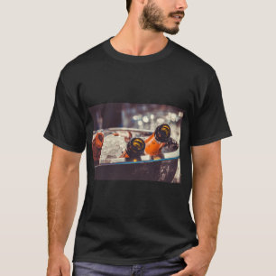 Camisa Elegante com Brilho de Champanhe