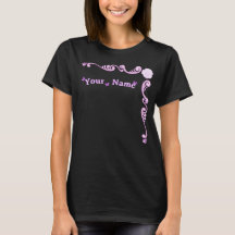 Camisa Elegante com Florescer de Lavanda no Canto 