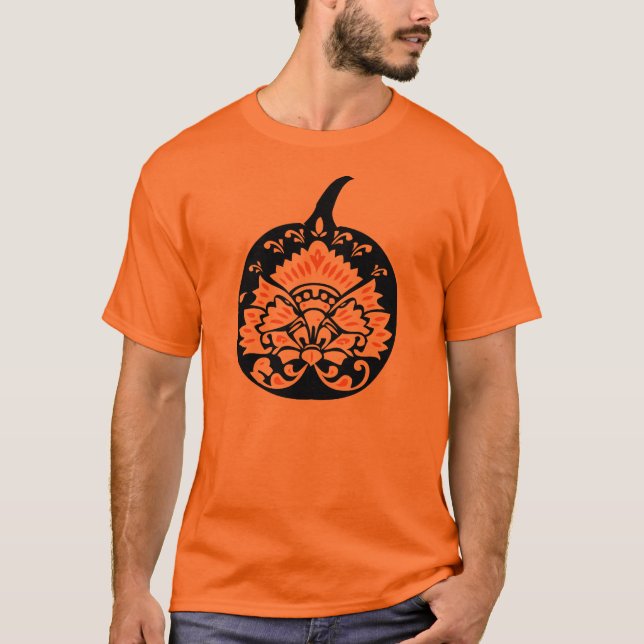 Camisa Elegante de Abóbora (Frente)