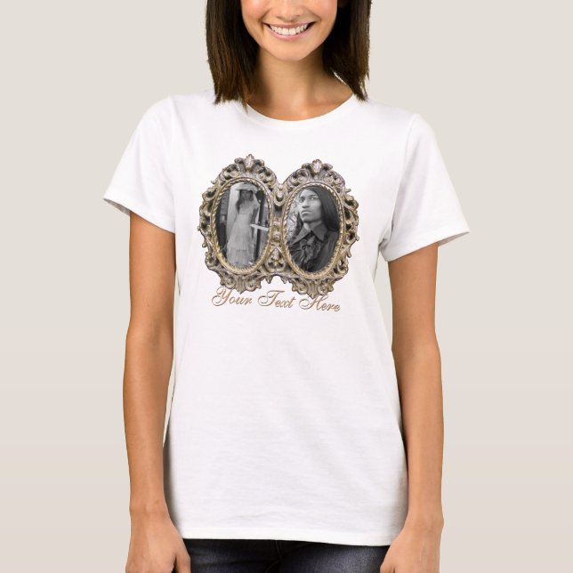 Camisa Elegante de Frame Duplo (Frente)