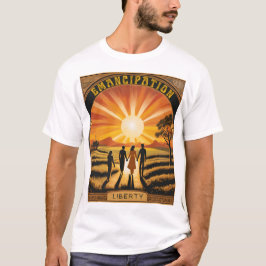 Camisa "Emancipação do Sol" - Celebrar a Liberdade