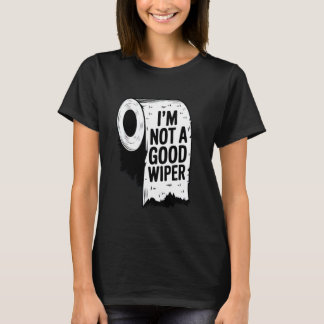 Camisa embaraçosa Não sou um bom cochilo engraçado