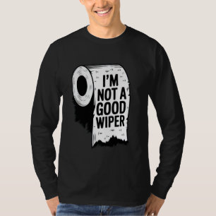 Camisa embaraçosa Não sou um bom cochilo engraçado
