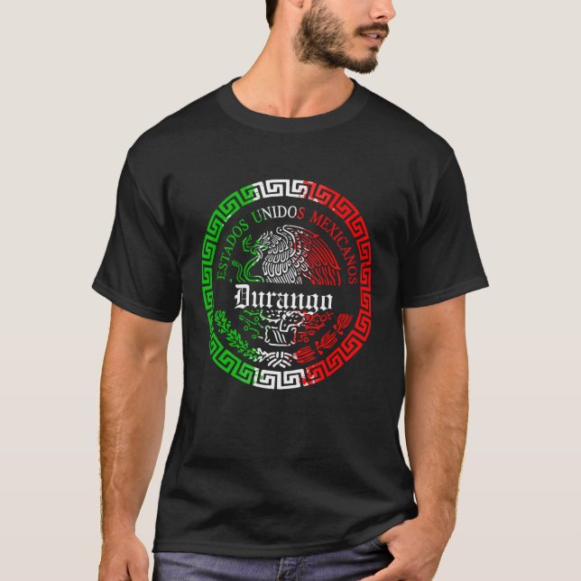 Camisa emblema do Estado de Durango méxico (Frente)