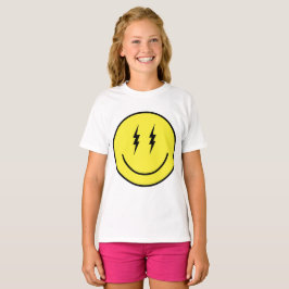 Camisa Emoji Olhos de Raio Amarelo Emoticon