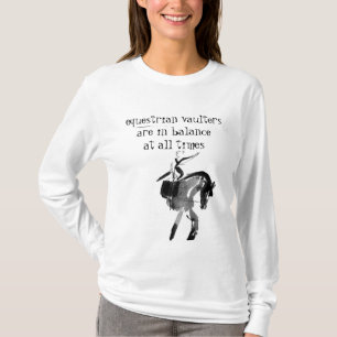 Camisa encapuçado dos Vaulters equestres