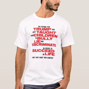 Camisa engraçada anti-Trump para humor político li