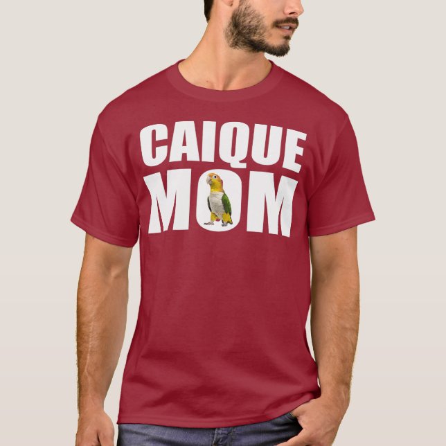 Camisa Engraçada Caique Mãe Caique Papagaio (Frente)