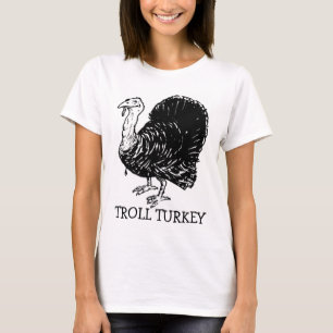 Camisa engraçada da acção de graças de Turquia