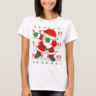 Camisa engraçada da Capa do Natal do papai noel de