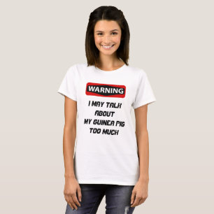 Camisa engraçada da cobaia