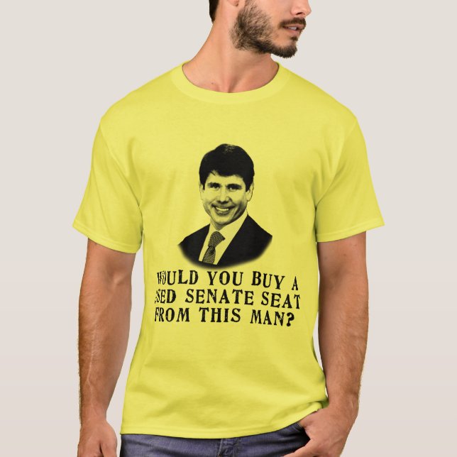 Camisa engraçada da corrupção T de Rod Blagojevich (Frente)