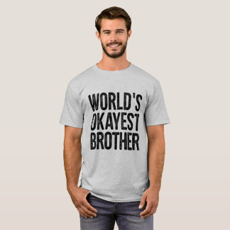 Camisa engraçada da definição do irmão de Okayest