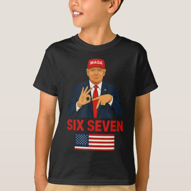 Camisa engraçada da eleição do meme 67 do Trump  (Frente)