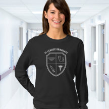 Camisa engraçada da enfermeira Liga do Soro