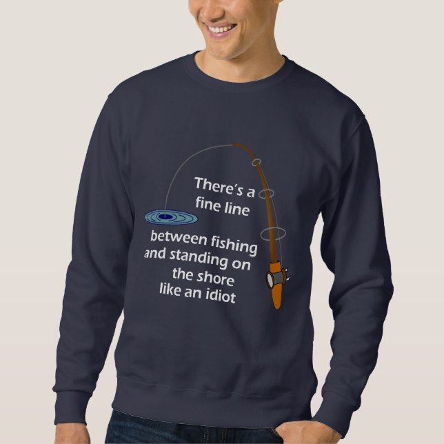 Camisa engraçada da pesca (Frente)