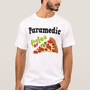 Camisa (engraçada) da pizza T do paramédico