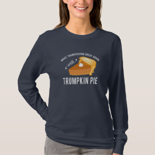 Camisa engraçada da torta de Trumpkin da acção 