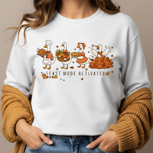 Camisa engraçada de Ação de Graças de outono para