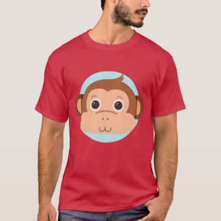 Camisa engraçada de animais masculinos