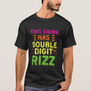 Camisa engraçada de aniversário de 10 anos - Rizz,