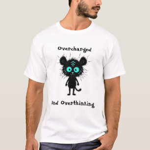 Camisa engraçada de ansiedade