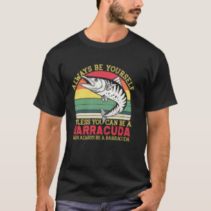Camisa engraçada de Barracuda para homens e mulher
