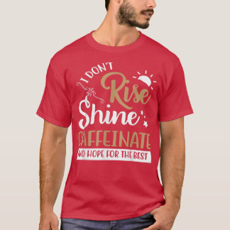 Camisa Engraçada De Café